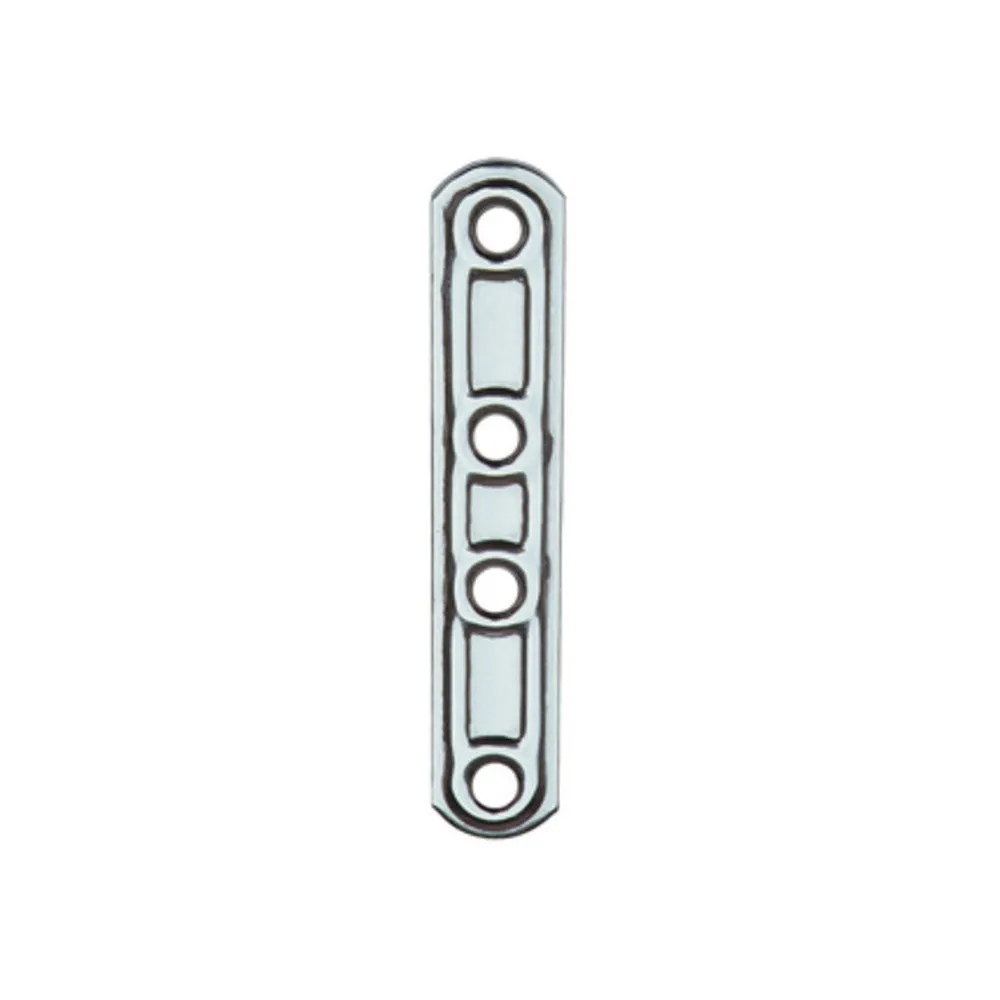 PIASTRA 163/IN LASTRINA DIRITTA INOX 4 FORI 60 MM (20 PIASTRA 163/IN LASTRINA DIRITTA INOX 4 FORI 60 MM (20