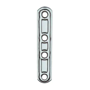 PIASTRA 163/IN LASTRINA DIRITTA INOX 4 FORI  60 MM (20