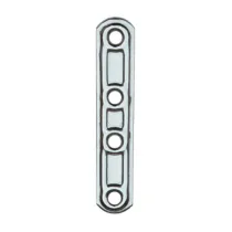 PIASTRA 163/IN DIRITTA INOX 4 FORI 100 MM (20