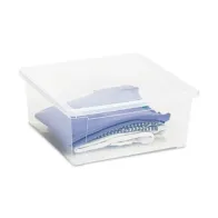 CONTENITORE EASY BOX C/COPER 40X40XH16 CM TRASP (21