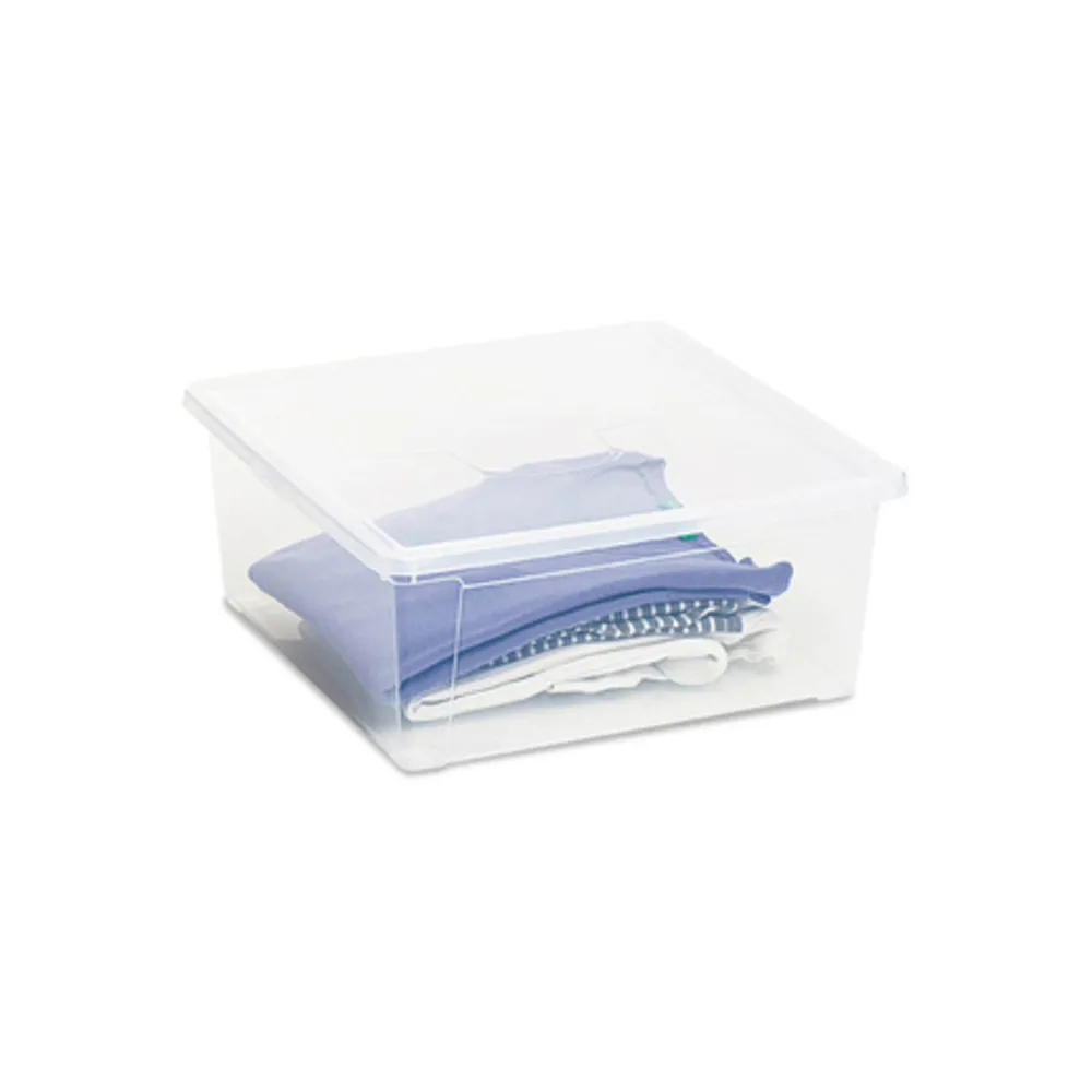 CONTENITORE EASY BOX C/COPER 40X40XH16 CM TRASP (21