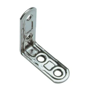 PIASTRA 164/IN LASTRINA ANGOLARE INOX 4 FORI 30X30 MM (20