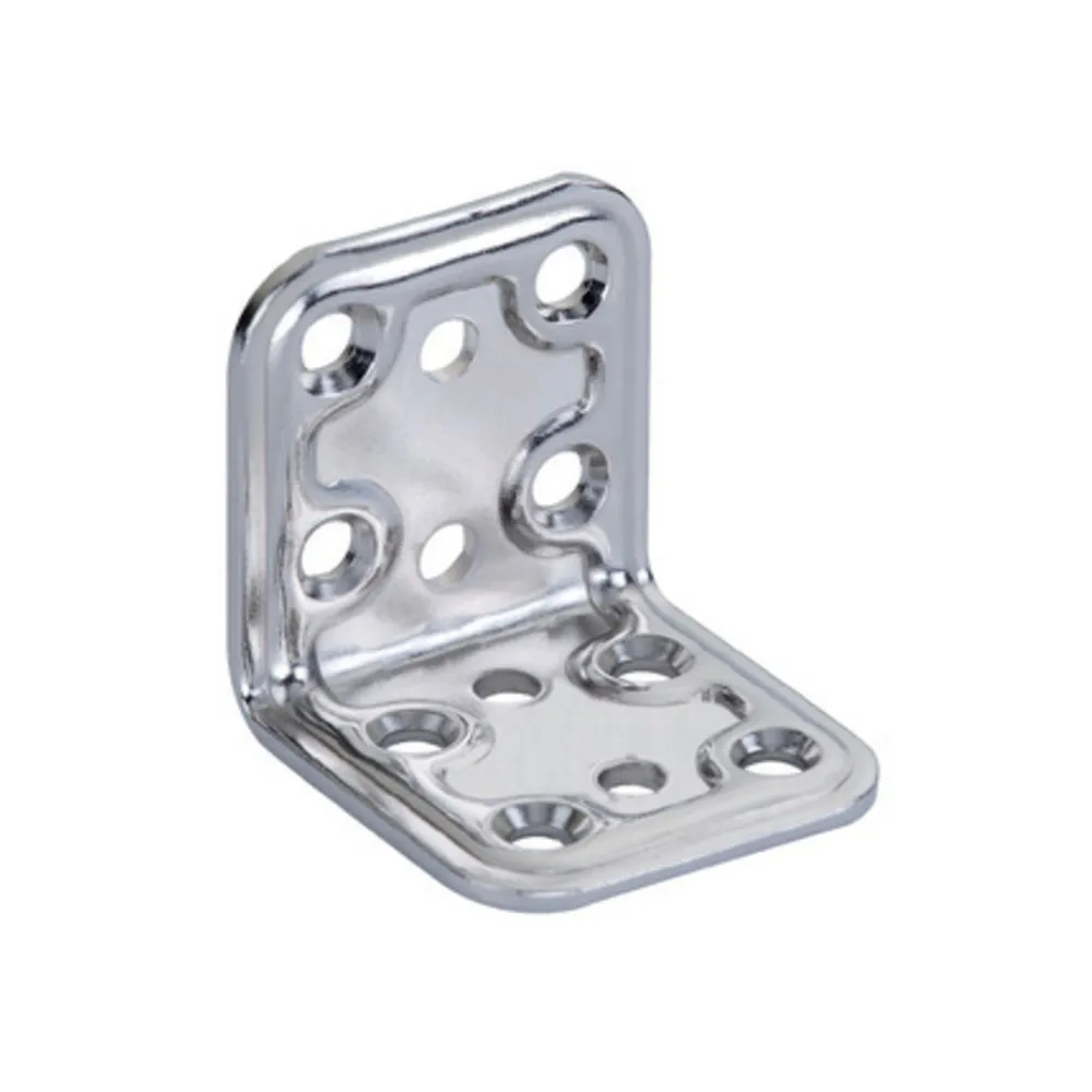 PIASTRA 746/IN ANGOLARE INOX 40X40X40 MM (5