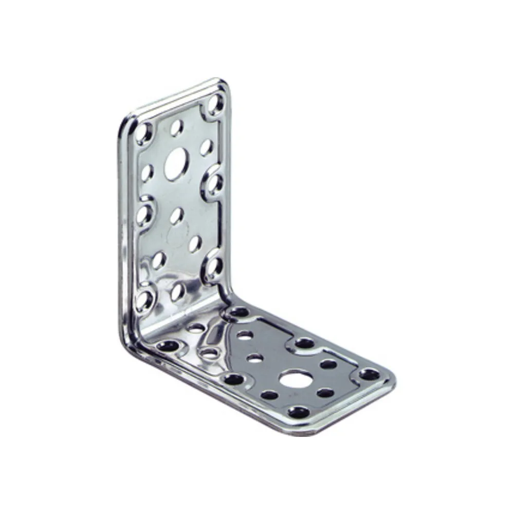 PIASTRA 771/IN ANGOLARE INOX 50X60X60 MM (5