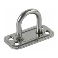 PIASTRA 865/IN CAVALLOTTO FISSO INOX BASE 30X60 MM (5