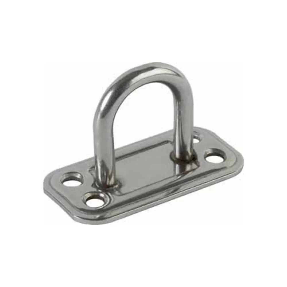 PIASTRA 865/IN CAVALLOTTO FISSO INOX BASE 30X60 MM (5 PIASTRA 865/IN CAVALLOTTO FISSO INOX BASE 30X60 MM (5