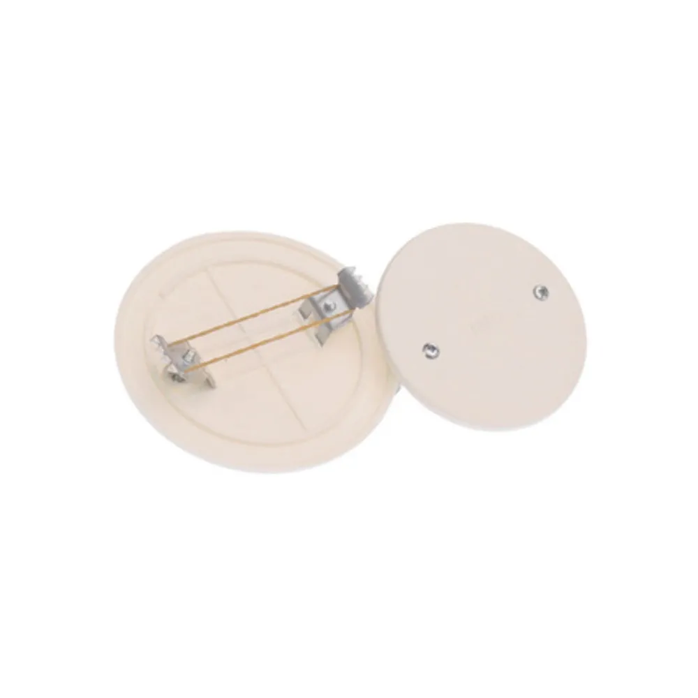 COPERCHIO A VITE P/CASSETTA INCASSO D 60 MM (50