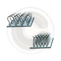 NASTRO A STRAPPO GANCIO P/VELCRO DG  BIANCO (50