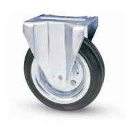 RUOTA INDUSTRIALE D 150 MM GOMMA 80/A PIASTRA FIS