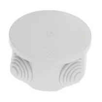 CASSETTA DERIVAZIONE STAGNA IP44 D 80X40 MM