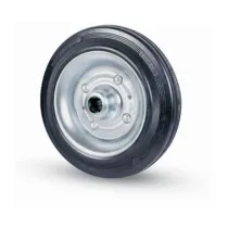 RUOTA INDUSTRIALE D 180 MM GOMMA 112 C/CUSCINET
