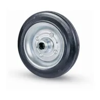 RUOTA INDUSTRIALE D 180 MM GOMMA 112 C/CUSCINET