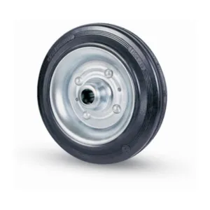 RUOTA INDUSTRIALE D 180 MM GOMMA 112 C/CUSCINET