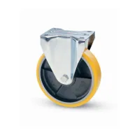 RUOTA POLIURETANO D 100X25 MM 22/A PIASTRA FISSA