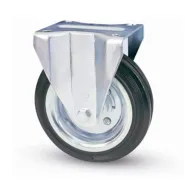 RUOTA INDUSTRIALE D 180 MM GOMMA 80/A PIASTRA FIS