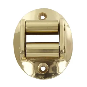 GUIDACINGHIA OTTONE OVALE CROMO SATINATO* (12