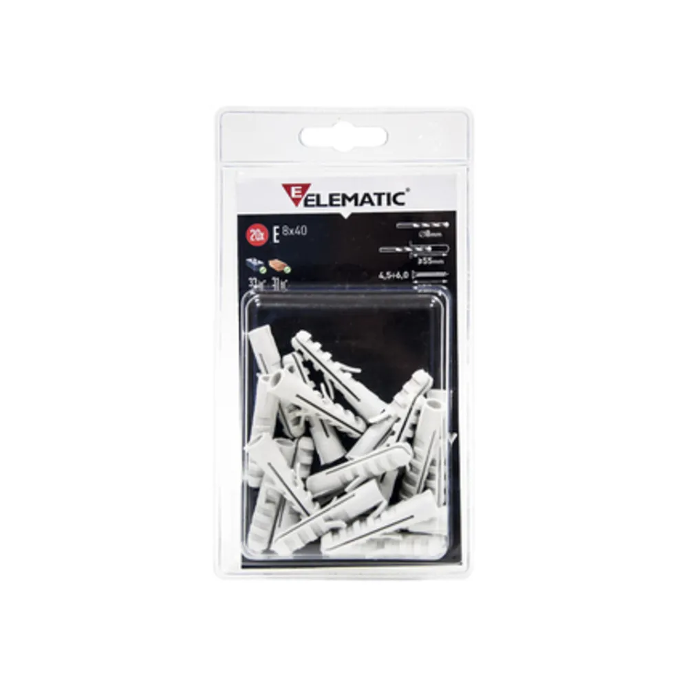ELEMATIC BLISTER TASSELLO E 10X50 MM DA 10 PZ (10