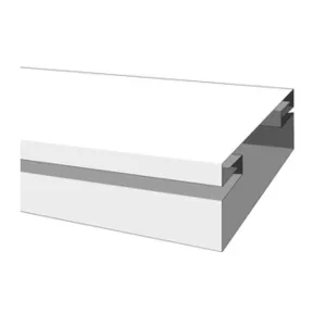 MINICANALINA C/COP FRONT 20X10 1 SCOM H 200 CM* (40