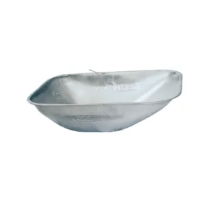 VASCA ZINCATA C/FORI P/CARRIOLA