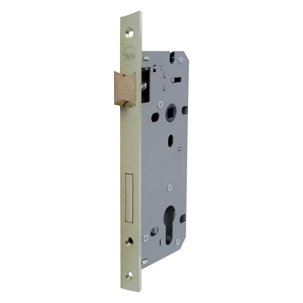 SERRATURA DA INFILARE PER PORTA LEGNO ART. Y52X E50 b.quadro -controp.ottone lucido SERRATURA DA INFILARE PER PORTA LEGNO ART. Y52X E50 b.quadro -controp.ottone lucido