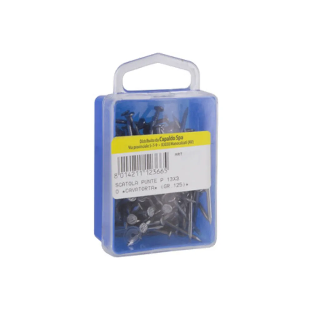 SC SCATOLA CHIODI T. PIANA 10X25 CAVATORTA 125 G* (5 SC SCATOLA CHIODI T. PIANA 10X25 CAVATORTA 125 G* (5
