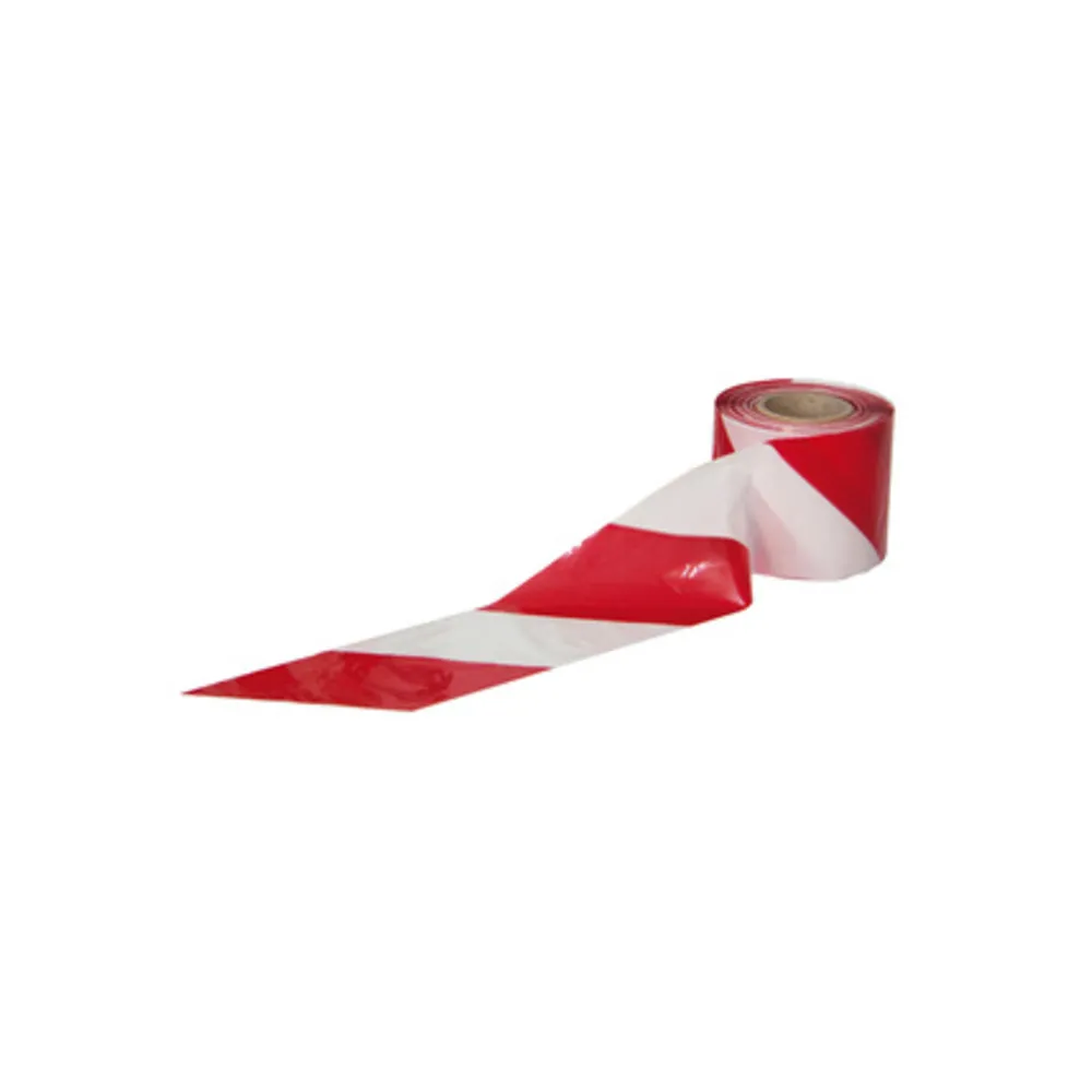 NASTRO SEGNALETICO 70MMX200M BIANCO E ROSSO (24