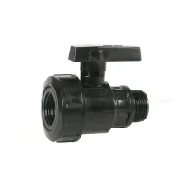 PL RACCORDO POLIPROP VALVOLA A SFERA MF 3/4 (5