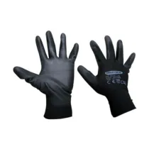 GUANTI NYLON POLIURETANO ECO-LITE NERO TG. 7 (12