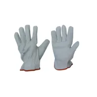 GUANTI BOVINO TUTTO FIORE BIANCO TG.  9 (12