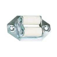 GUIDACINGHIA FERRO ORIZZONTALE C/RULLINI PLASTICA* (50