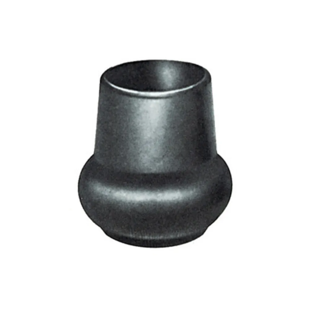 SOTTOPIEDE P/TUBO A PERA NERO 38 MM (25