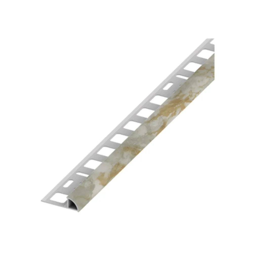 PROFILO JOLLY PVC 8 MM H 250 CM MARMOR GRIGIO (5 PROFILO JOLLY PVC 8 MM H 250 CM MARMOR GRIGIO (5
