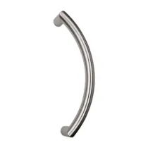 MANIGLIONE ACCIAIO INOX 3 L 30 380 MM SATINATO (2