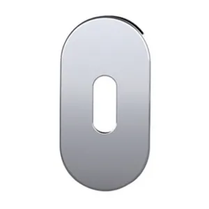 BOCCHETTA OVALE BASSA 28X6X60 INOX SAT F PATENT (10