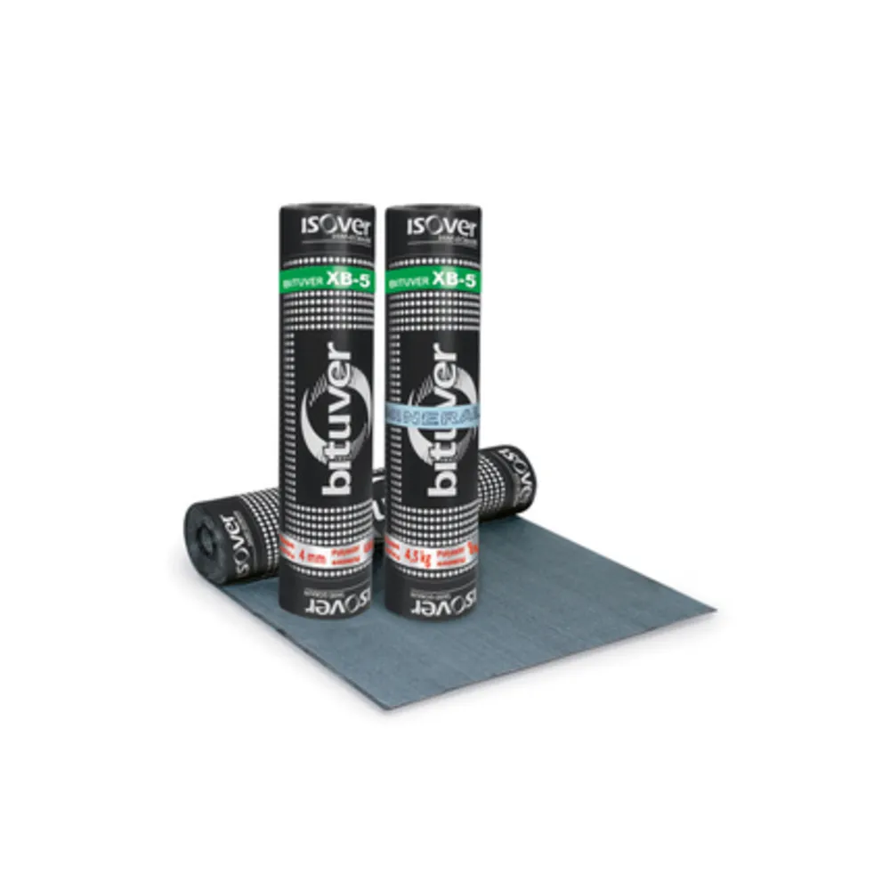 GUAINA BITUVER XB-5 4 KG/M2 H 1X10 M SPESS 3 MM (10 GUAINA BITUVER XB-5 4 KG/M2 H 1X10 M SPESS 3 MM (10