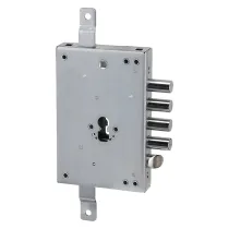 SERRATURA A LEVE PER PORTE BLINDATE ART. Y135M E 63 - 4 catenacci / interas.28 mm