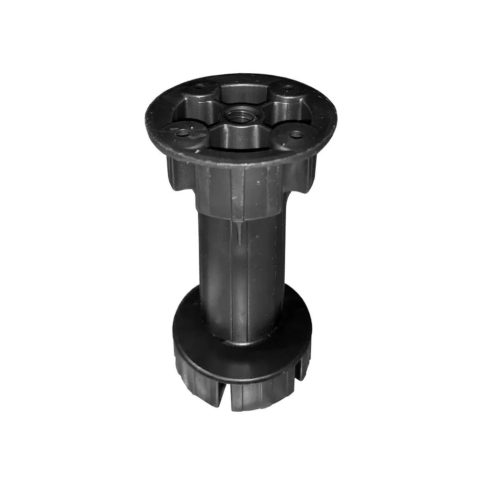 PIEDINO REGOLABILE PLASTICA D30X100MM NERO CF 4 PZ PIEDINO REGOLABILE PLASTICA D30X100MM NERO CF 4 PZ