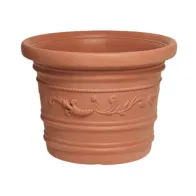 VASO IN PLASTICA FESTONATO D 50XH38 CM PRESTIGE