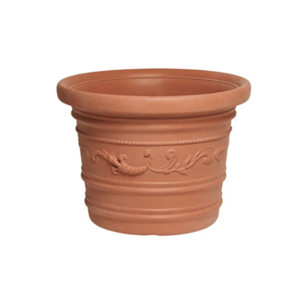 VASO IN PLASTICA FESTONATO D 50XH38 CM PRESTIGE
