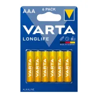 VARTA BATT LONGLIFE ALCALINA MINISTILO BL 6 PZ (20
