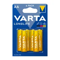 VARTA BATT LONGLIFE ALCALINA STILO BL 6 PZ (20