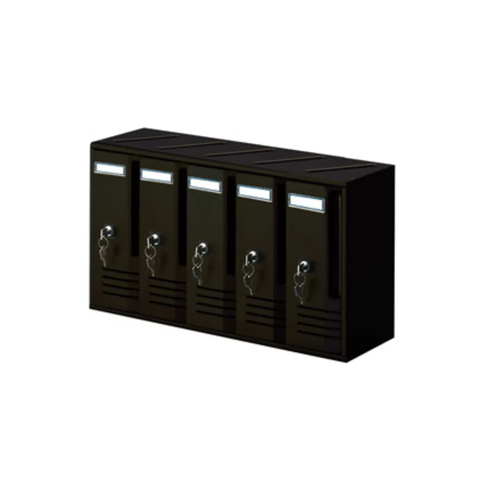 CASSETTA POSTALE ALUBOX CUBO C5 52X17 CASSETTA POSTALE ALUBOX CUBO C5 52X17