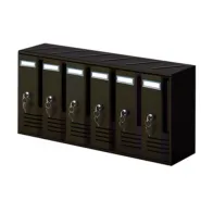 CASSETTA POSTALE ALUBOX CUBO C6 62X17