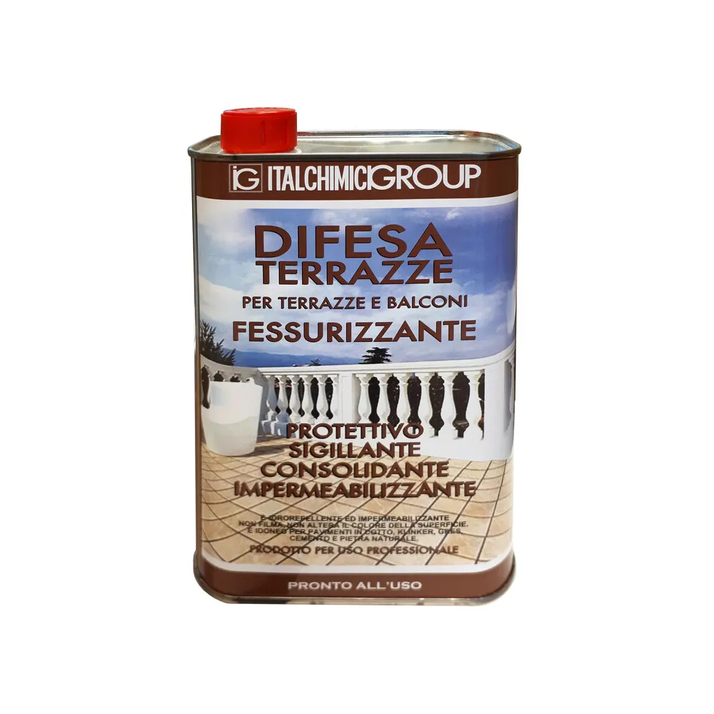 IMPERMEABILIZZANTE DIFESA TERRAZZE 1 L IMPERMEABILIZZANTE DIFESA TERRAZZE 1 L