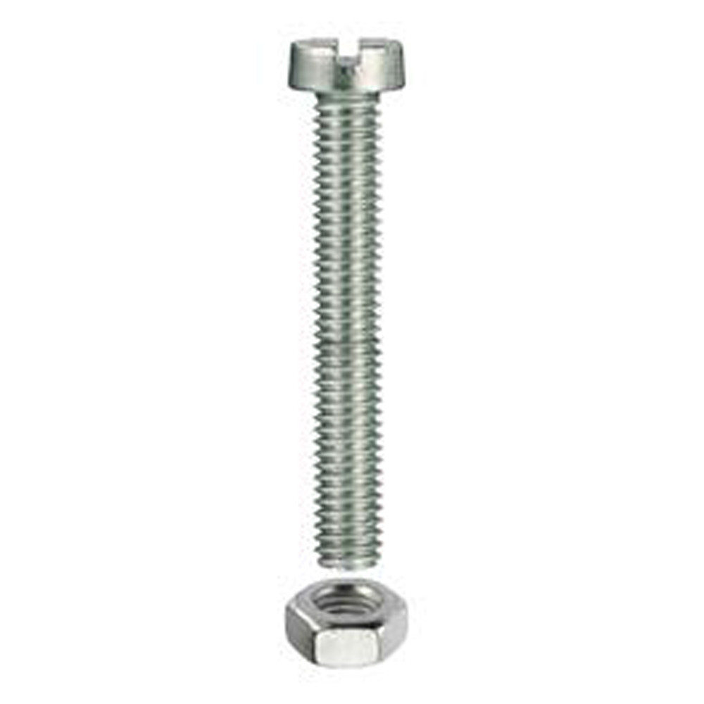 Cylindrical head screws for metal