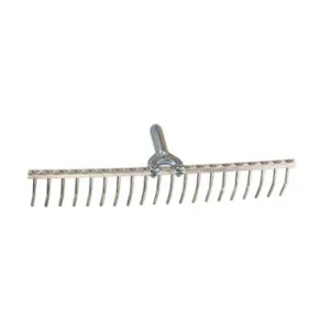 RASTRELLO A 20 DENTI TONDI IN ALLUMINIO (5