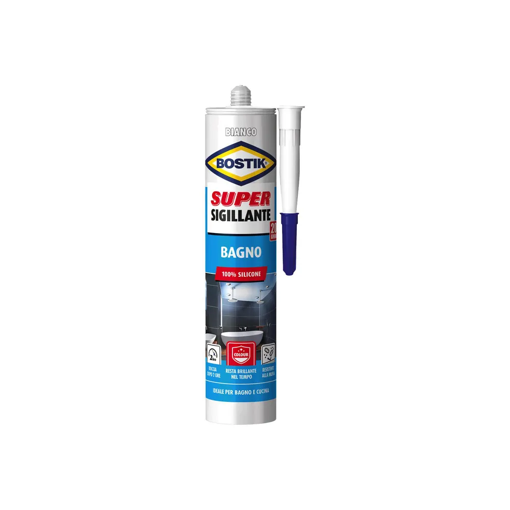 BOSTIK SUPER SIGILLANTE BAGNO 300 ML CARTUCCIA