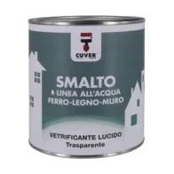 SMALTO ALLACQUA VETRIFICANTE CUVER TRASP LUC 750 ML