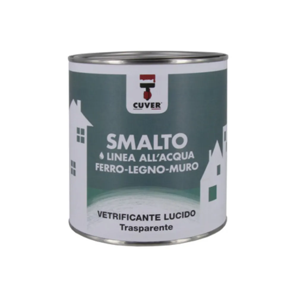 SMALTO ALLACQUA VETRIFICANTE CUVER TRASP LUC 750 ML SMALTO ALLACQUA VETRIFICANTE CUVER TRASP LUC 750 ML