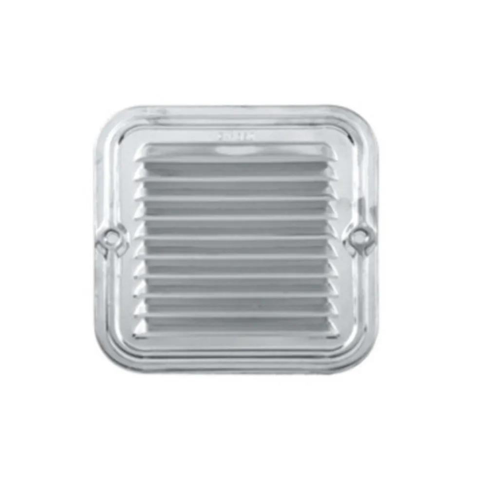 GRIGLIA AERAZIONE ALLUM C/RETE ANTINS 14X14 CM